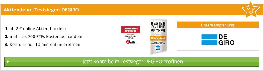 Aktiendepot Vergleich 2017: Die Top Aktien-Broker im Test